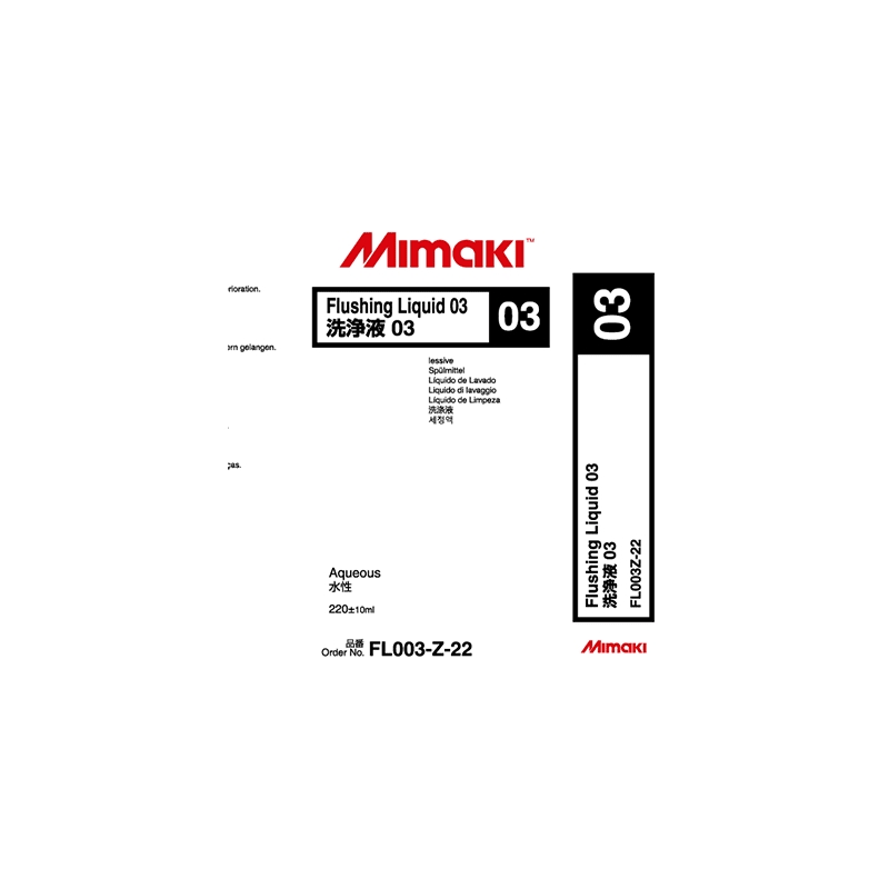 Flushing Liquid 03 - DTF Mimaki