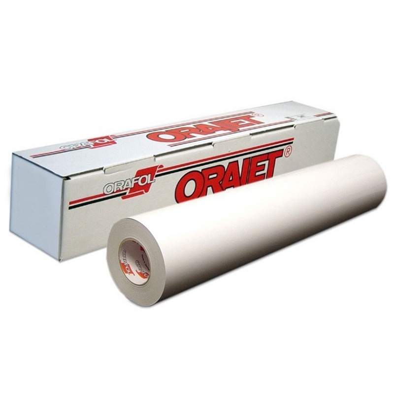 Film PVC polymère Orajet 3551 RA - Blanc Brillant