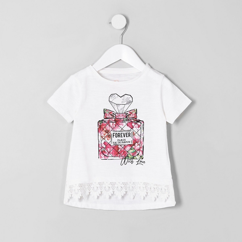 Forever mini T-Shirt blanc