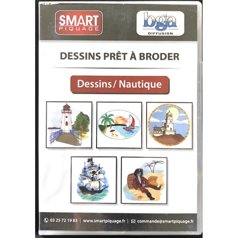 CD DESSINS - THEME NAUTIQUE